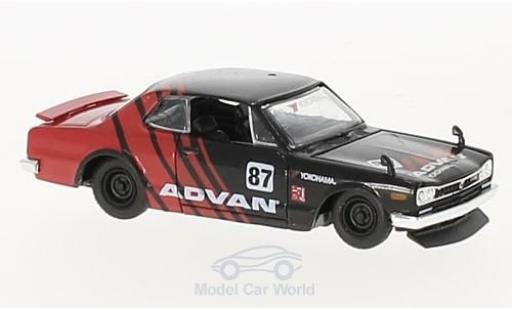 Diecast model cars Nissan Skyline 2000 GT-R No.87 Advan 1971 1/64 M2 Machines