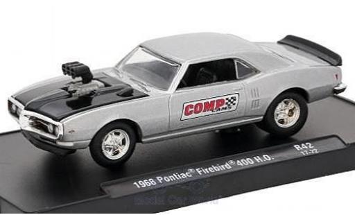 Diecast model cars Pontiac Firebird 1968 400 H.O. grey/black Comp Cams Auto-Drivers Release 42 without Vitrine 1/64 M2 Machines