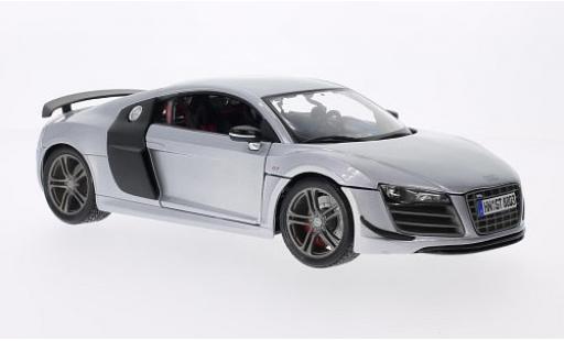 Diecast model cars Audi R8 gt grey/carbon 1/18 Maisto