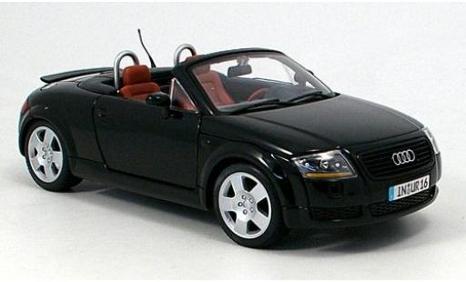 Diecast model cars Audi TT roadster black 1999 1/18 Maisto