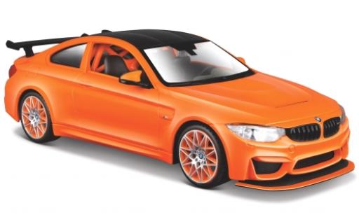Diecast model cars Bmw M4 GTS orange 1/24 Maisto