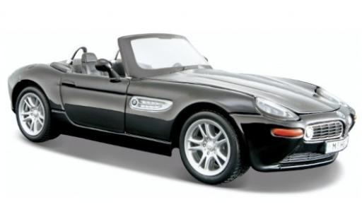 Diecast model cars Bmw Z8 roadster (E52) black 2000 1/24 Maisto