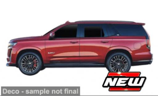 Diecast model cars Cadillac Escalade V - red 2024 1/64 Maisto