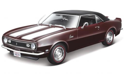 Diecast model cars Chevrolet Camaro Z28 red 1968 1/18 Maisto