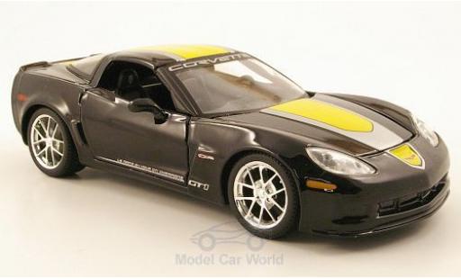 Diecast model cars Chevrolet Corvette Z06 GT1 black 2009 Commemorative Edition 1/24 Maisto