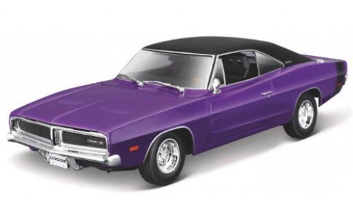 Diecast model cars Dodge Charger R/T orange 1969 1/18 Maisto