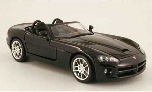 Diecast model cars Dodge Viper SRT 10 - black 2003 sans Vitrine 1/18 Maisto