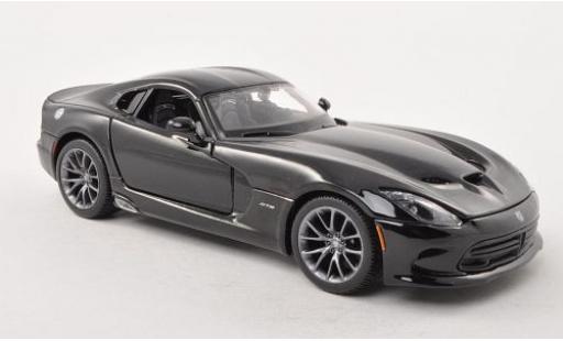 Diecast model cars Dodge Viper SRT GTS black 2013 1/24 Maisto