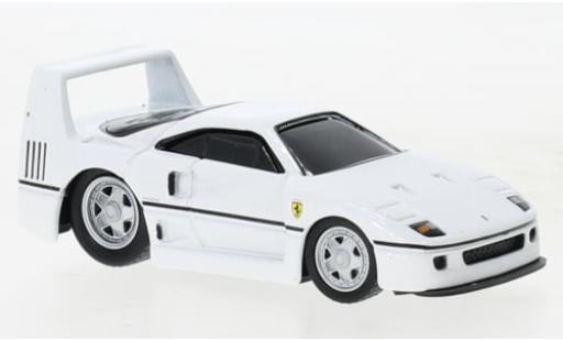 Diecast model cars Ferrari F40 Coupe white 1/64 Maisto