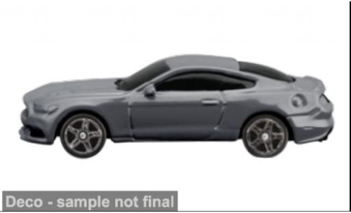 Diecast model cars Ford Mustang GT grey 2015 1/64 Maisto