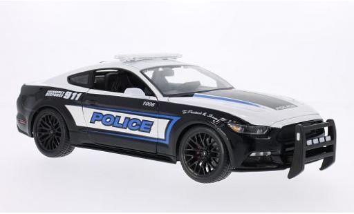Diecast model cars Ford Mustang GT Police 2015 1/18 Maisto
