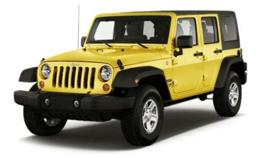 Diecast model cars Jeep Wrangler Limited yellow 2015 1/24 Maisto