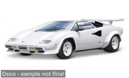 Diecast model cars Lamborghini Countach Base white 1/64 Maisto