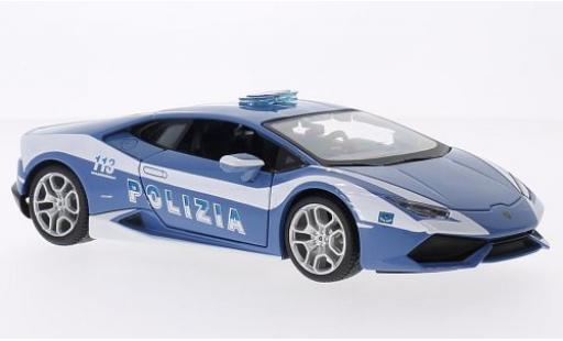 Diecast model cars Lamborghini Huracan LP 610-4 2014 police (I) 1/24 Maisto