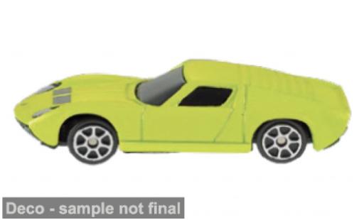Diecast model cars Lamborghini Miura Base green 1966 1/64 Maisto