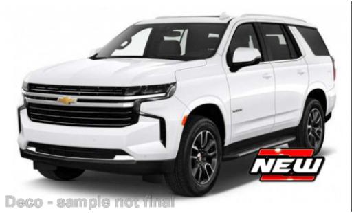 Diecast model cars Chevrolet Tahoe suv white 2021 1/24 Maisto