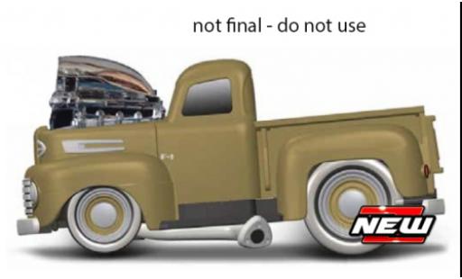 Diecast model cars Ford F-100 Pickup 00 Pick Up bronze 1949 1/64 Maisto