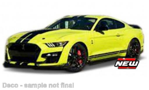 Diecast model cars Ford Mustang Shelby GT500 Ford Mustang 500 yellow/black 2020 1/18 Maisto