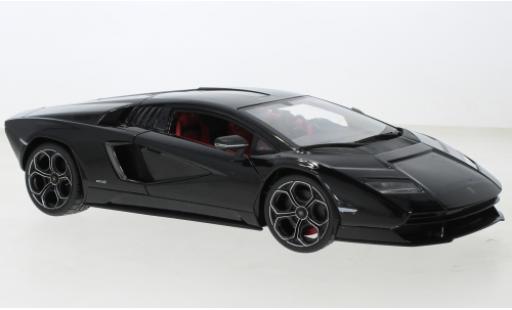 Diecast model cars Lamborghini Countach LPI 800-4 black 2021 1/18 Maisto