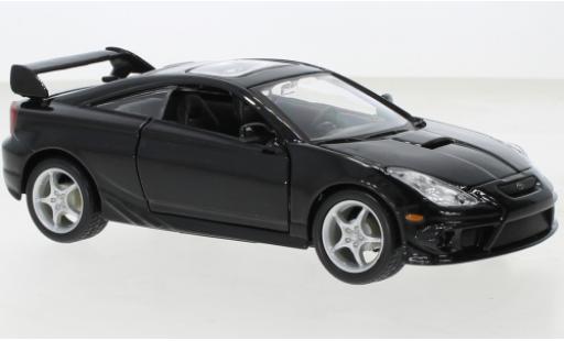 Diecast model cars Toyota Celica Base GT-S black 2004 1/24 Maisto