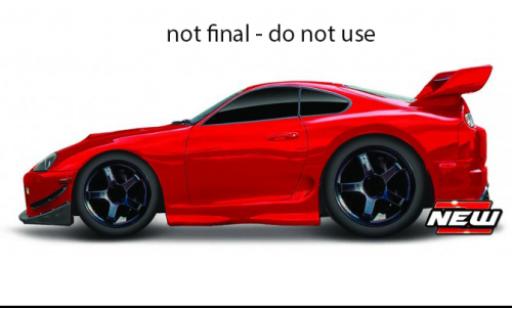 Diecast model cars Toyota Supra Base (A80) red/black 1995 1/64 Maisto