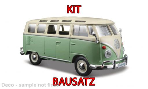 Diecast model cars Volkswagen T1 Base Samba 1/24 Maisto