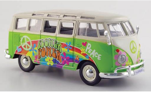Diecast model cars Volkswagen T1 Base Samba bus la chaux/D&Atilde;&copy;corer 1/24 Maisto