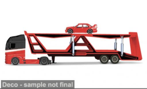 Diecast model cars Mercedes Actros Base 1851 red/black 1/64 Maisto