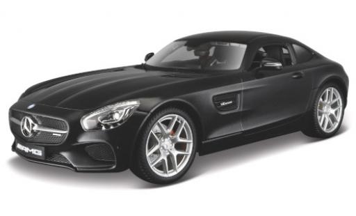 Diecast model cars Mercedes AMG GT Base (C190) metallic black 1/18 Maisto