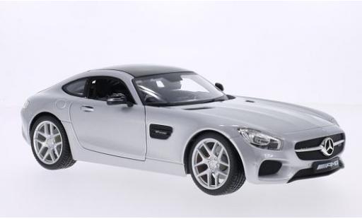 Diecast model cars Mercedes AMG GT Base (C190) grey 2015 1/18 Maisto