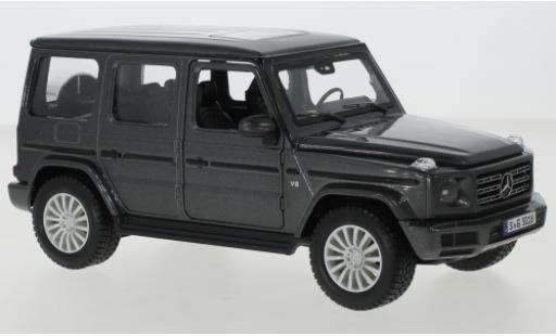 Diecast model cars Mercedes Classe G AMG metallic grey 2019 1/24 Maisto