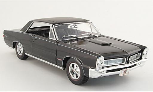 Diecast model cars Pontiac GTO Hurst Edition black 1965 sans Vitrine 1/18 Maisto