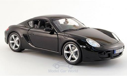 Diecast model cars Porsche 718 S black 1/18 Maisto