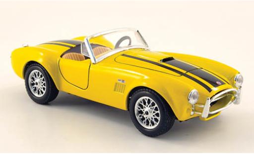 Diecast model cars Shelby Cobra 427 S/C yellow 1967 1/24 Maisto
