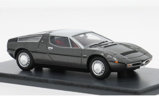 Diecast model cars Maserati Bora Base grey 1971 1/43 Schuco
