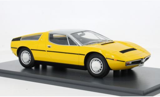 Diecast model cars Maserati Bora Base yellow 1971 1/18 Schuco