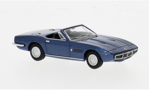 Diecast model cars Maserati Ghibli spyder blue 1/87 Minichamps