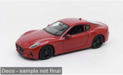 Diecast model cars Maserati Gran Turismo Folgore red 2023 1/24 Welly