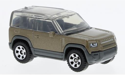 Diecast model cars Land Rover Defender 90 brun 2020 1/64 Matchbox