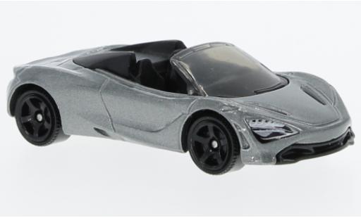 Diecast model cars McLaren 720 Spider S grey 1/64 Matchbox