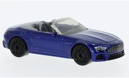 Diecast model cars Mercedes SL AMG SL63 blue 1/64 Matchbox