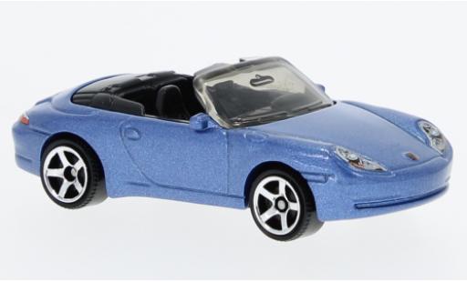 Diecast model cars Porsche 911 Cabriolet Carrera blue 1/64 Matchbox
