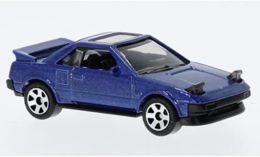Diecast model cars Toyota MR2 AW11 2 blue 1984 1/64 Matchbox