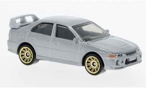 Diecast model cars Mitsubishi Lancer Evolution IV metallise grey 1994 1/64 Matchbox