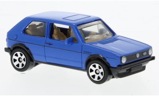Diecast model cars Volkswagen Golf GTI I blue 1/64 Matchbox