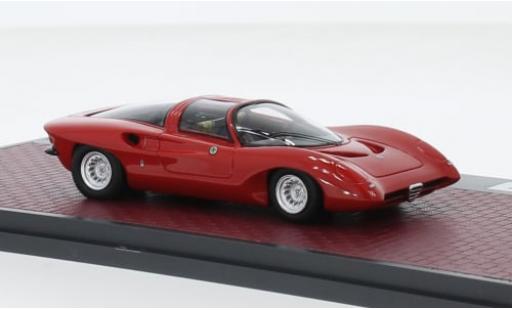 Diecast model cars Alfa Romeo 33.2 coupe -2 Speciale Pininfarina red 1969 1/43 Matrix