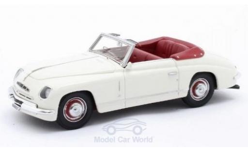 Diecast model cars Alfa Romeo 6C 2500 Ghia Convertible white RHD 1947 1/43 Matrix