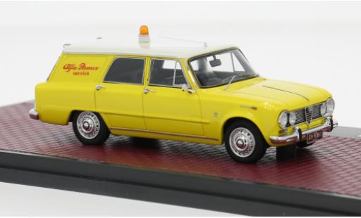 Diecast model cars Alfa Romeo Giulia Berlina (Typ 105) 1962 Service 1/43 Matrix