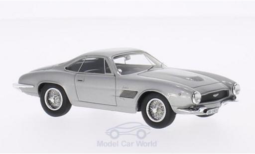 Diecast model cars Aston Martin DB2/4 saloon Jet Bertone metallic grey 1/43 Matrix