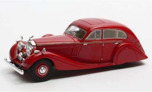 Diecast model cars Bentley 4.5 berline Litre Gurney-Nutting Airflow Saloon red RHD 1936 #B118HK 1/43 Matrix